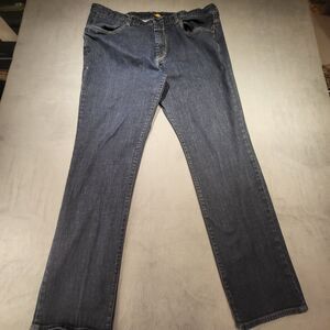 Tommy Bahama Vintage Straight Jeans Size 40x33 Blue Stretch